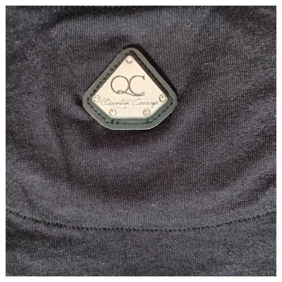 Quantum Courage Tiger Face Tee Shirt Long Sleeeve Womens Small Limited Edition - Picture 5 of 6